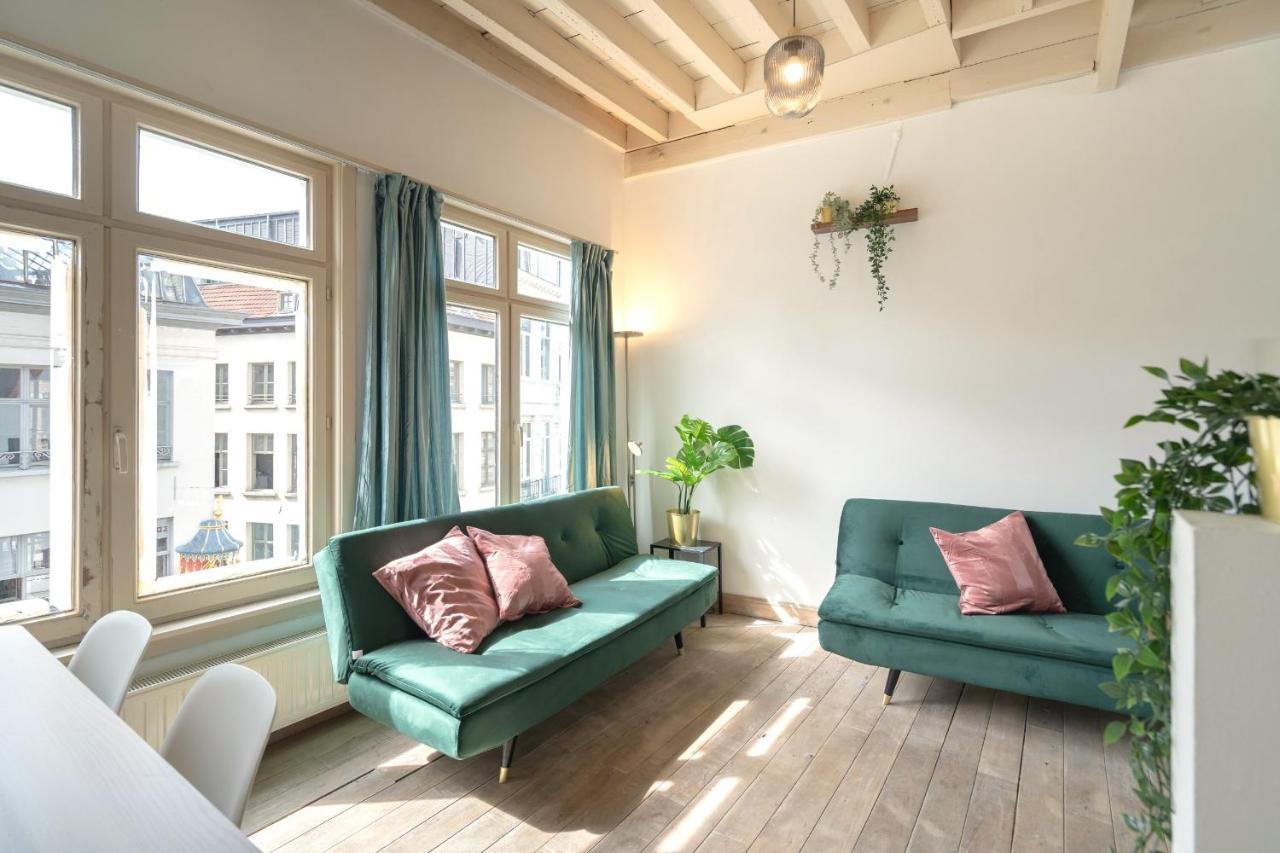 Tempel Triplex & Duplex At Historic Heart Of Antwerp Daire Dış mekan fotoğraf